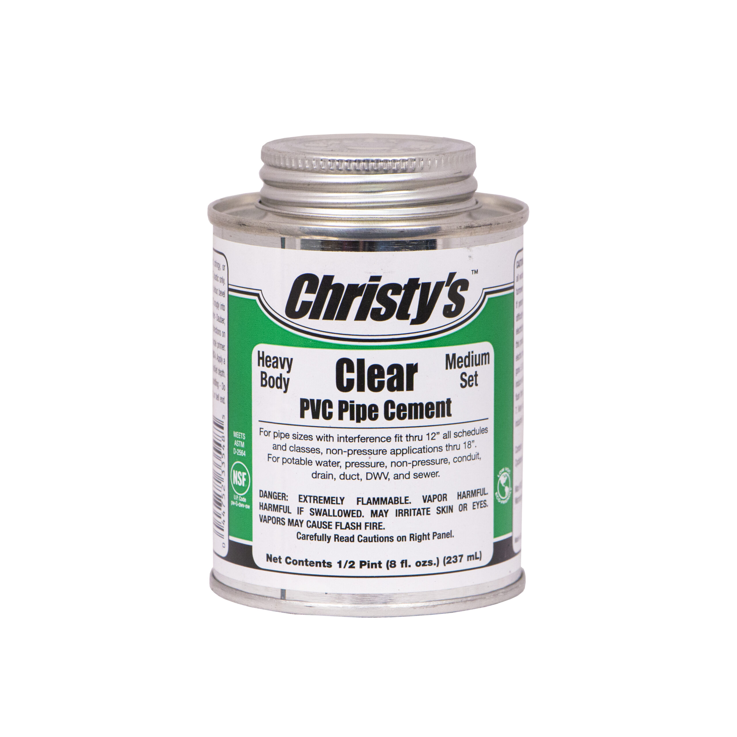 Clear Heavy PVC Cement Christy's