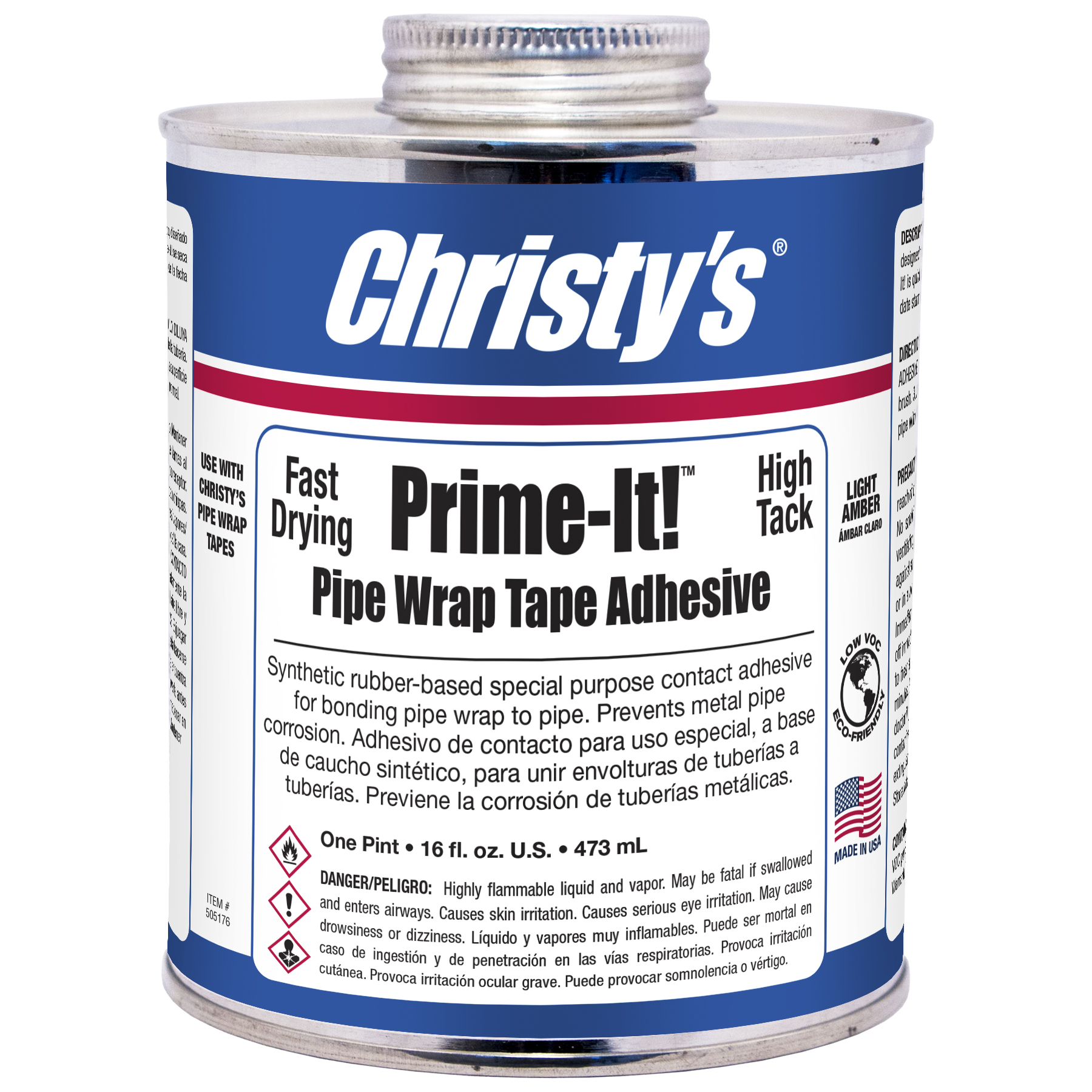 PrimeIt! Pipe Wrap Tape Adhesive Christy's