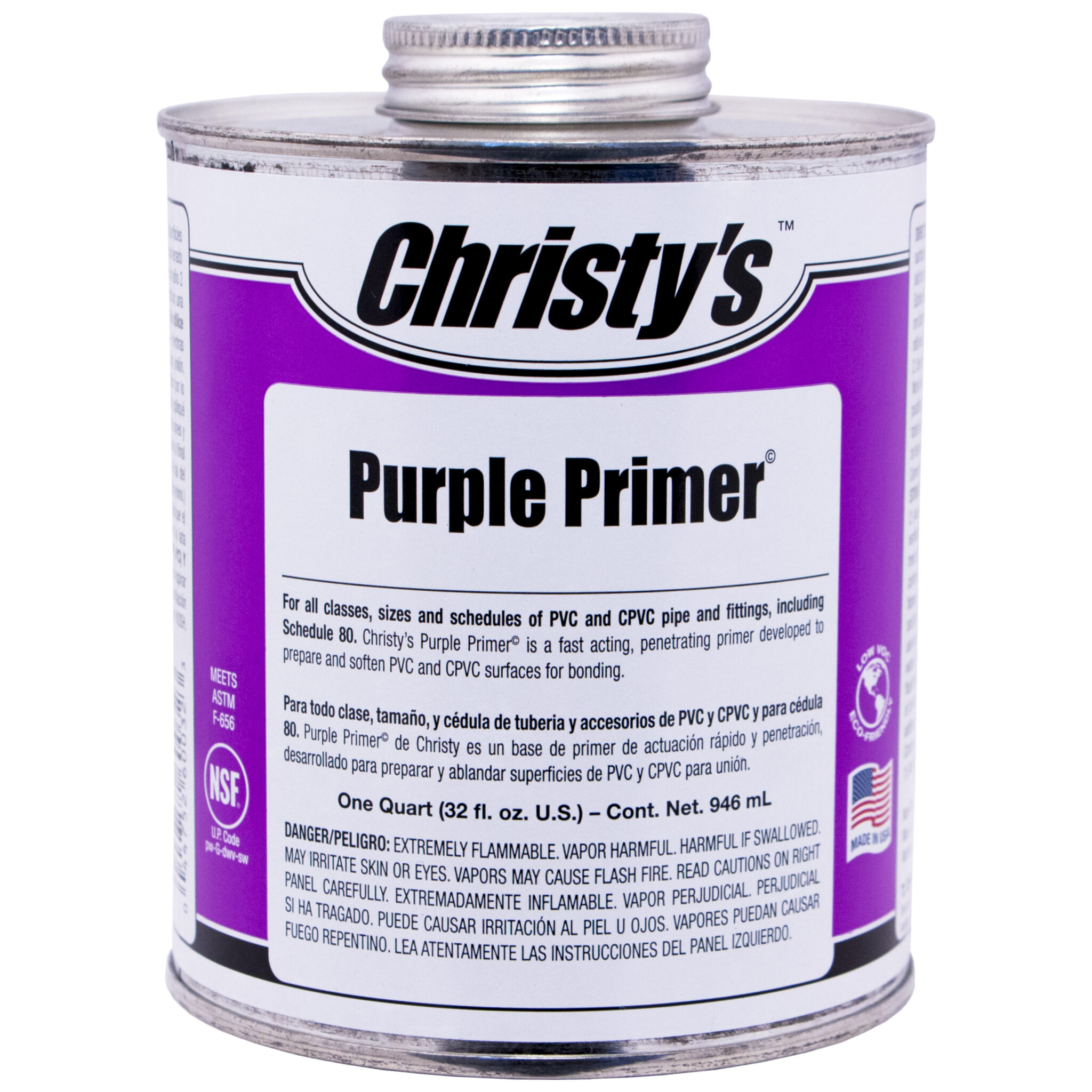 Handy Pack Red Hot Blue Glue & Purple Primer Christy's