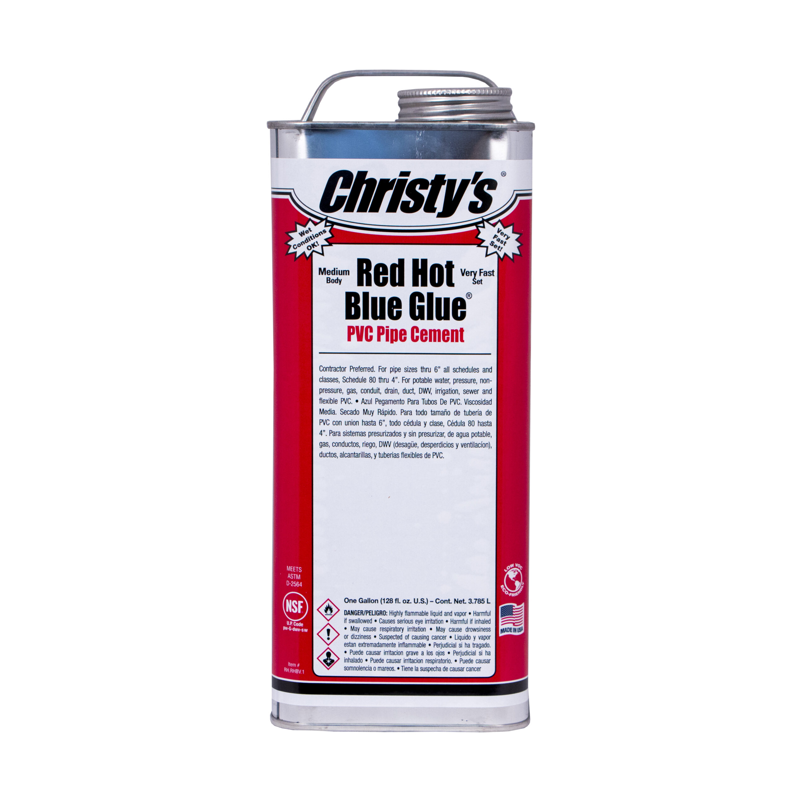 Red Hot Blue Glue Low VOC Christy's